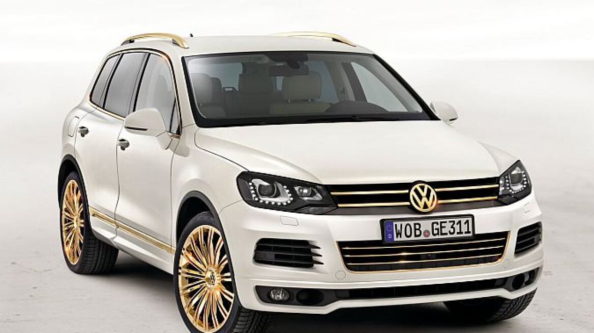 VW Tοuareg Gold Edition: Λεφτά υπάρχουν!